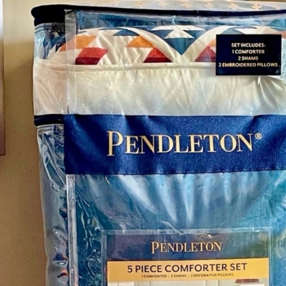 Pendleton Bedding New Pendleton Grand Canyon Comforter Set 5pc King